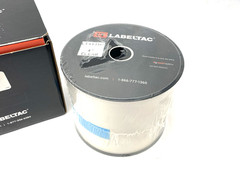 LabelTac LT411HP Pro Model High Perf. 10 Year Vinyl Label CLEAR 4″ x 150’/Roll