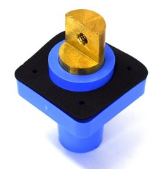 Marinco Bates CL40FRB-BB-D Advance Devices CL Panel Mount Bar Female Blue New