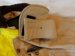 Vintage 1991 Body Guard Turnout Coat Fireman Jacket Lobster Clasp Reflective