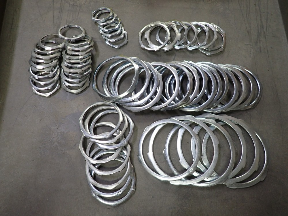 NEW (Various Sized Lot of 61) Rigid Conduit Locknuts – See sizes in description