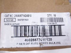 10 Pack DeWalt Elite Series 7-1/4″ 24 Teeth Blister Circular Saw Blades