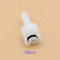 NIBP Zoll Slot to Lock Plug Blood Pressure Cuff Single Tube Air Hose Connector