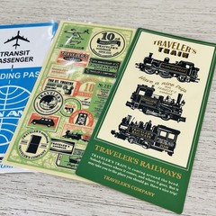 2015, 2016, 2017, 2018 Traveler’s Factory LIMITED EDITION Plastic Sheet (RARE)