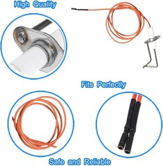 62-24164-01 Direct Spark Ignitor for Rheem Furnaces Flame Sensor Orange