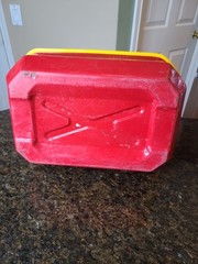 Vintage 1988 Blitz 2.5 Gallon Spare Fuel Tank Gas Can GUC