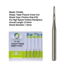 Wave Dental High Speed Handpiece Burs Carbide FG 169L 699 699L 701 701L 702 702L