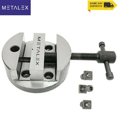 Round Vise 100mm Vice For 4″ Rotary Milling Table Supplied With M6 Tee Nuts USA