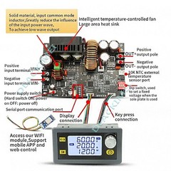 NEW DC Power Supply Adjustable Voltage For Ryobi 18V Li-ion Battery Portable