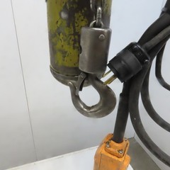 Lodestar Model A 1/8 Ton Electric Chain Hoist 10′ Lift 32FPM 115V 1Ph