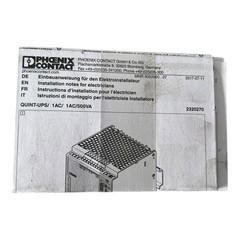 PHOENIX CONTACT QUINT-UPS/1AC/1AC/500VA Power Supply 2320270 -Original Box/Unused-