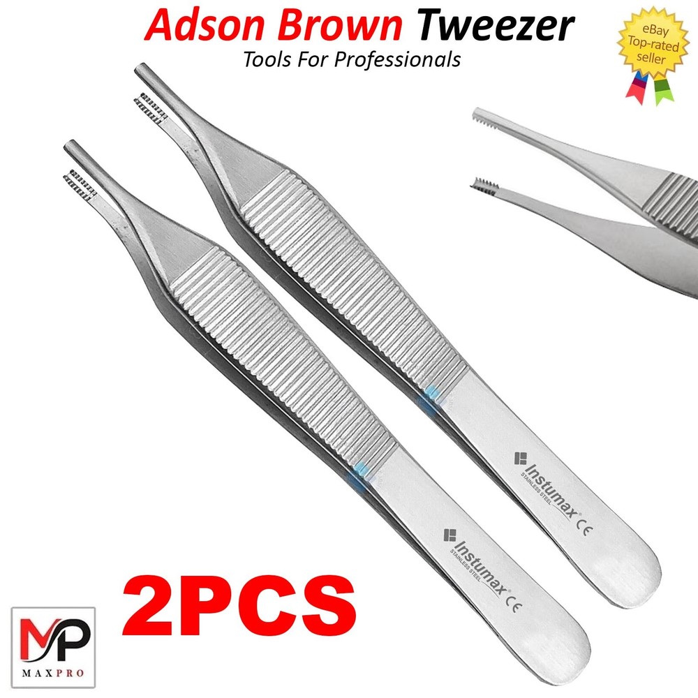 Premium Stainless Steel Adson Brown Tissue Forceps for Medical Use Tools