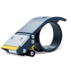 Excell Handheld Safety Tape Dispenser for 2″ Tape 3″ Core, Heavy Duty w/ 2 Rolls