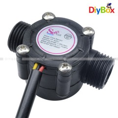 1/2” Water Flow Sensor Water Control Effect Flowmeter Hall 1-30L/min F Arduino