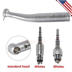 KAVO Style Dental Fiber Optic LED High Speed Handpiece / Quick Coupler 4/6 Holes