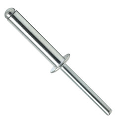 Aluminum Body Steel Mandrel Pop Rivets Blind Dome Head All Sizes Available