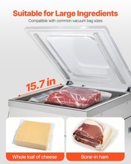 VEVOR Chamber Vacuum Sealer Commercial Vacuum Sealing Bag Packing Machine 600W