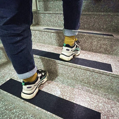 Cinta Antideslizante 12inch 35ft Fuerte 80Grit Escaleras Exterior Interior Skate