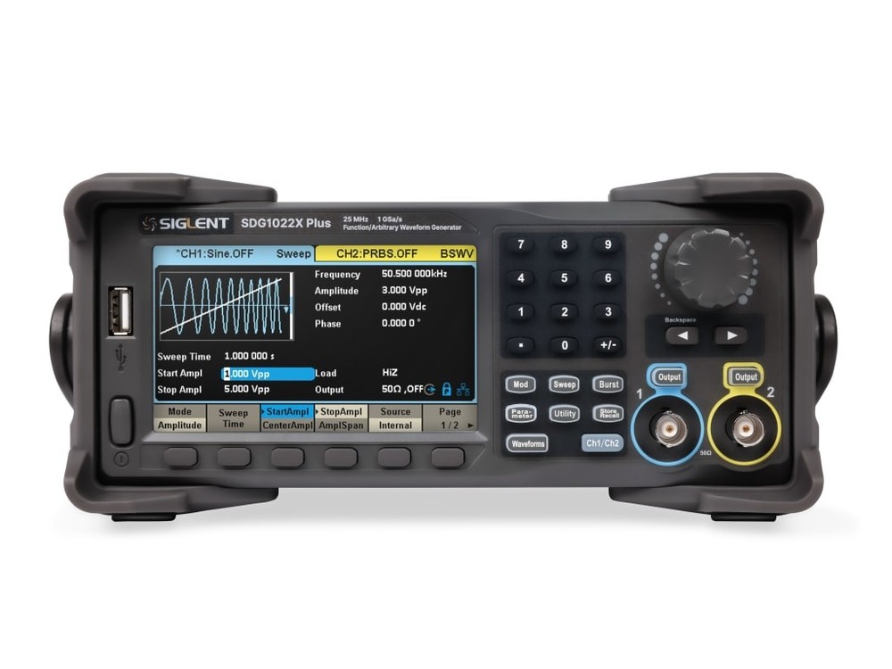 Siglent SDG1022X Plus – Function/Arbitrary Waveform Generator (25 MHz/2 Channel)