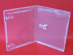 100 NEW 14mm High Quality USB Case with Sleeve & Booklet Clips, Clear – BJ01