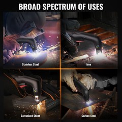 HITBOX 45A Plasma Cutter – 110/220V Non-Touch Non-HF Pilot Arc，LED Display USA