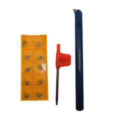 1/2 S12M Lathe Boring Bar Turning Tool Holder DCMT070204 Carbide Insert SDQCR07