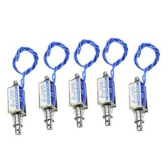 5/10Piece JF-0530B 24V 5N/10mm Pull-Push-Type Reset-Style Solenoid Electromagnet