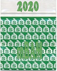500 LOT APPLE MINI ZIP BAGGIES 2.5 & 3.0mil 2020 1515 125125 YOUR CHOICE