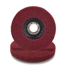 10x 4.5″ Nylon Flap Wheels Polishing Buffing Pad Grinding Disc for Angle Grinder