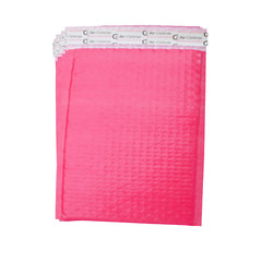 AirnDefense 500 #0 6.5X10″ Pink Poly Bubble Mailers Shipping Padded Envelope
