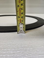 Elliptical Manway Gasket 9-1/2 X 13-1/4 X 1-1/2 IN Wide 1/4 IN Thick
