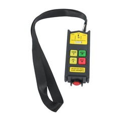 1320lbs Mini Electric Hoist Crane Winch w/ 328ft Wireless Remote Control 1150W