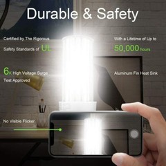 (2-Pack) 1000W Equival 250 Watt LED Corn Light E39 Mogul Warehouse Factory Bulb