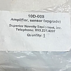 Superior Novelty 10D‑008 Sensor Upgrade Amplifier Industrial Control Module New