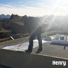 Henry Dura-Brite White Elastomeric Roof Coating 4.75 Gal Seal Roof Leaks Coating