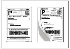 Pro Office 500 Self Adhesive Shipping Labels Round Corner blank shipping labels
