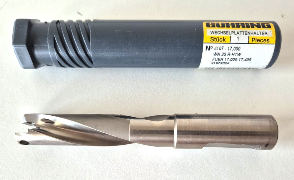 GUHRING 4107-17.000-17.499 WN-32 R -HTW replaceable tip drill body