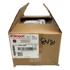EXPIRED Simport Scientific 5.0 ml Clicklok MCT Tubes With Hinged Flat Cap 200CS