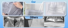 Clear Poly shipping Bags with Suffocation Warning -10X13,11×14,12×15,14×20,18×24