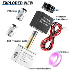 1/4 Inch Npt 24v 2 Position 2 Way Normally Closed Electric Solenoid Air Valve 2v