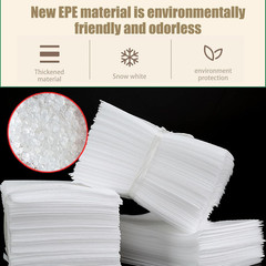 50 Pack 6”X8” Cushion Foam Pouches, Moving Supplies for Dishes, Packing Foam