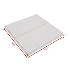 25 Album Paper Box 12.5 ” x 12.5″ x 1/2 “& 1” (31.75 * 31.75 * 1.27cm & 2.54cm)