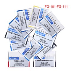 Dental Diamond Burs FG Composite/Polishing FG 101-117 For High Speed Handpiece