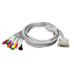 CONTEC ECG EKG Cable for Patient Monitors ECG Holters Machines Banana/Snap Types