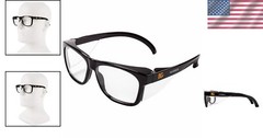 Lightweight Maverick Safety Glasses with Anti-Scratch Polycarbonate Lenses