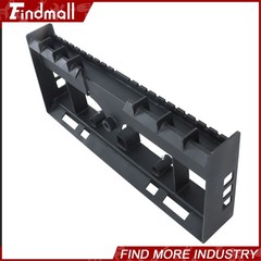 Heavy-Duty Pallet Fork Frame W/ Receiver Hitch & Spear Sleeves Skid Steer 4000lb