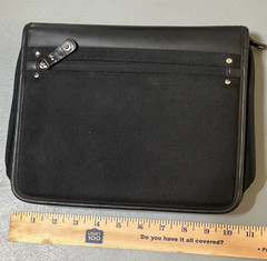 Franklin Covey Planner Binder Zippered 7 Ring Black 8 x 10.5 Organizer Business