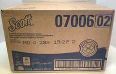 Scott 07006 Coreless Jumbo Jr. 2-Ply Toilet Paper Rolls, 12 Rolls, Free Shipping