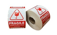 2×3,FRAGILE/UPWARD/Don’t Stack Or Drop, 500 labels per roll, 1-60 Rolls