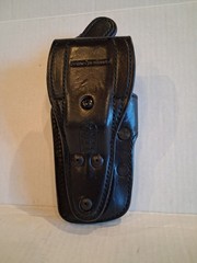 DeSantis 080 US-INS BER-96DB RH Black Leather Duty Holster Beretta 96D Brigadier