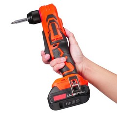 Uimoso Cordless 90-Degree Right Angle Drill with 3/8 Inch Chuck